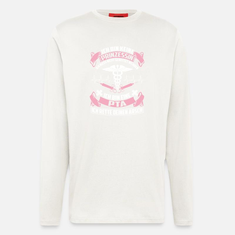 PTA - pharmaceutical technical assistant - Longsleeve - made by SPREAD  - OFF WHITE