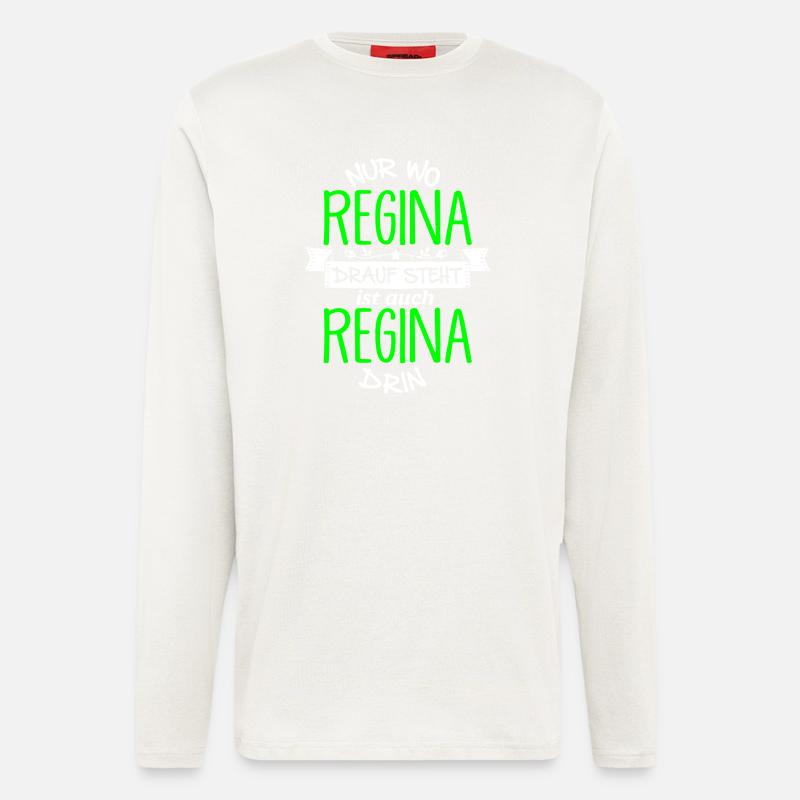 REGINA die Echte - Langarmshirt - made by SPREAD - OFF WHITE