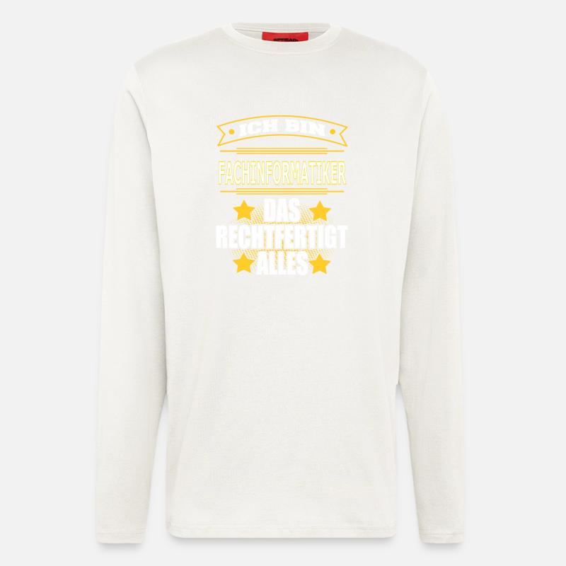 FACHINFORMATIKER - Langarmshirt - made by SPREAD  - OFF WHITE