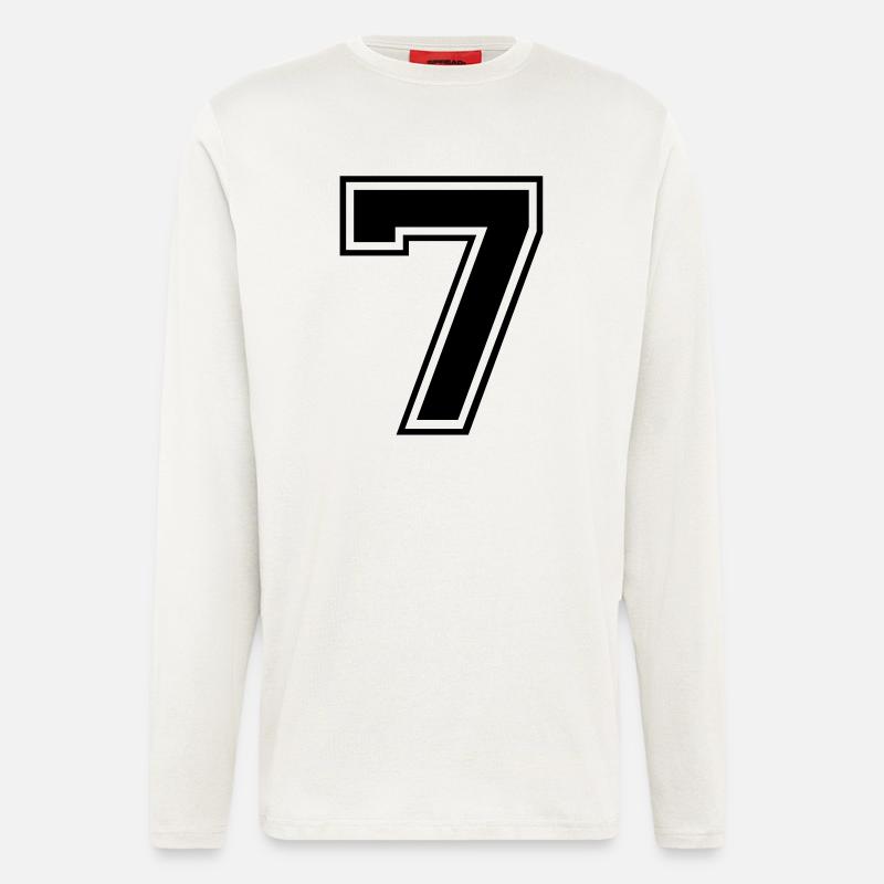 sieben - Longsleeve - made by SPREAD  - OFF WHITE
