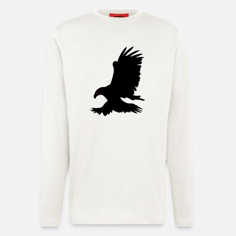 Black Eagle - Longsleeve - made by SPREAD  - OFF WHITE