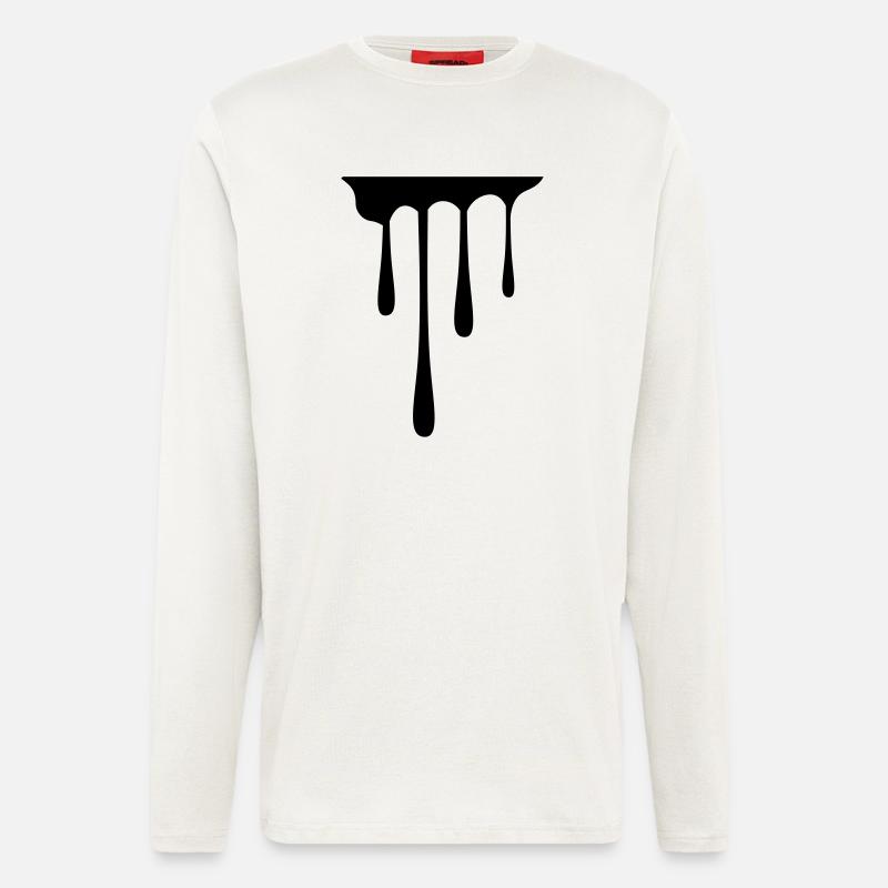 Drips - Langarmshirt - made by SPREAD  - OFF WHITE