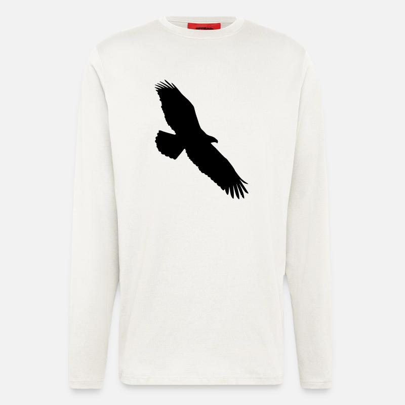eagle - Longsleeve - made by SPREAD  - OFF WHITE