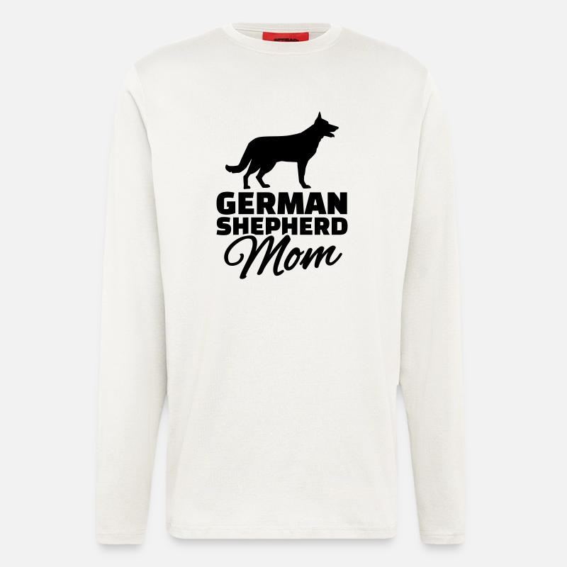 Schäferhund - Langarmshirt - made by SPREAD  - OFF WHITE