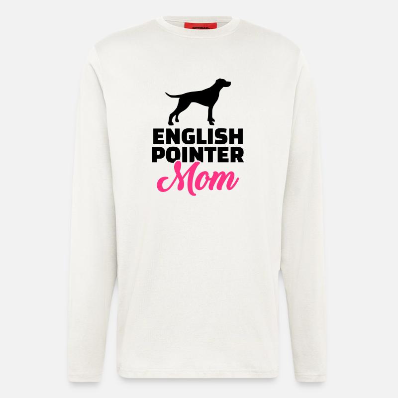 English Pointer - Langarmshirt - made by SPREAD  - OFF WHITE
