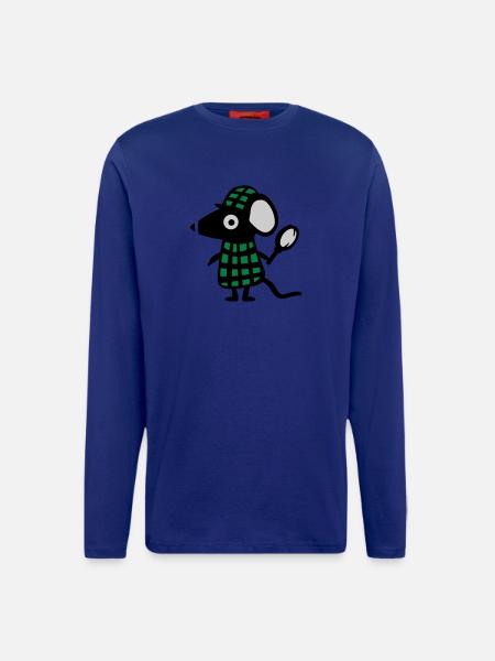 Mouse detective - Rat - Longsleeve - made by SPREAD  - OFF WHITE