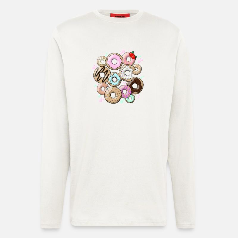 Donuts - Langarmshirt - made by SPREAD  - OFF WHITE