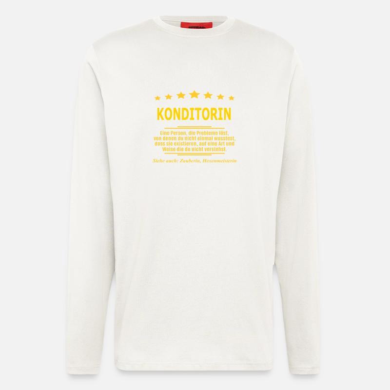 KONDITORIN - Langarmshirt - made by SPREAD  - OFF WHITE
