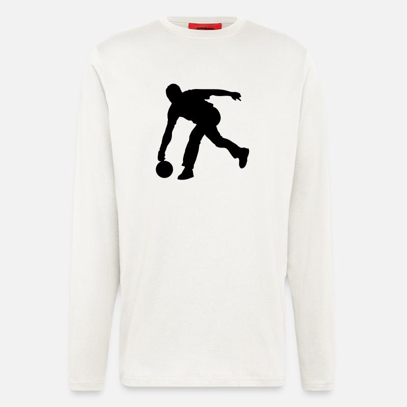 bowler - Longsleeve - made by SPREAD  - OFF WHITE