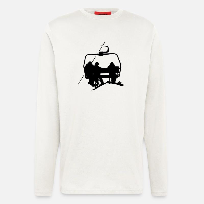 skilift - Langarmshirt - made by SPREAD  - OFF WHITE