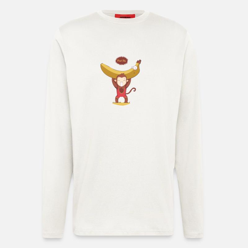 Monkey force - Longsleeve - made by SPREAD  - OFF WHITE