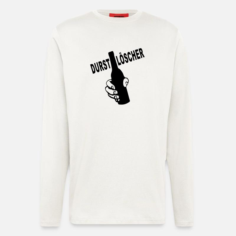 durstlöscher - Langarmshirt - made by SPREAD  - OFF WHITE