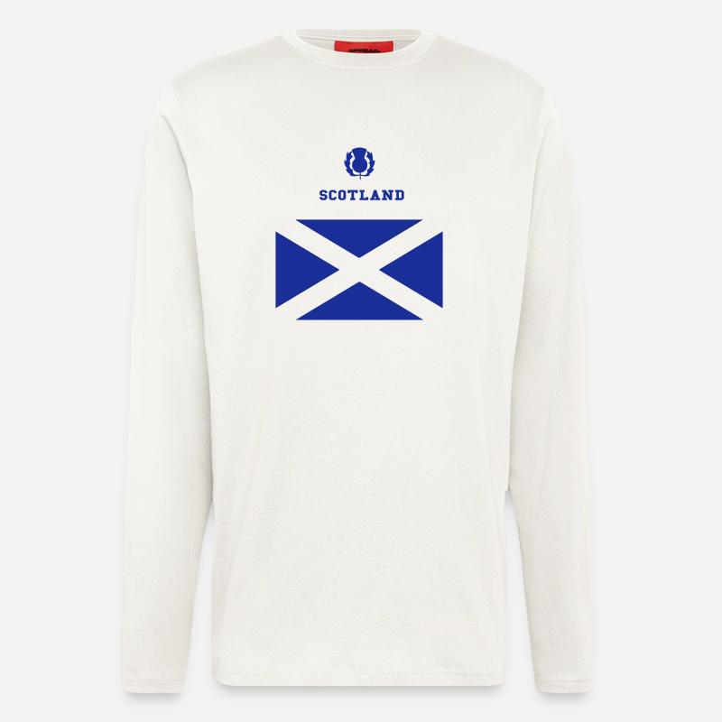 Scotland - Langarmshirt - made by SPREAD  - OFF WHITE