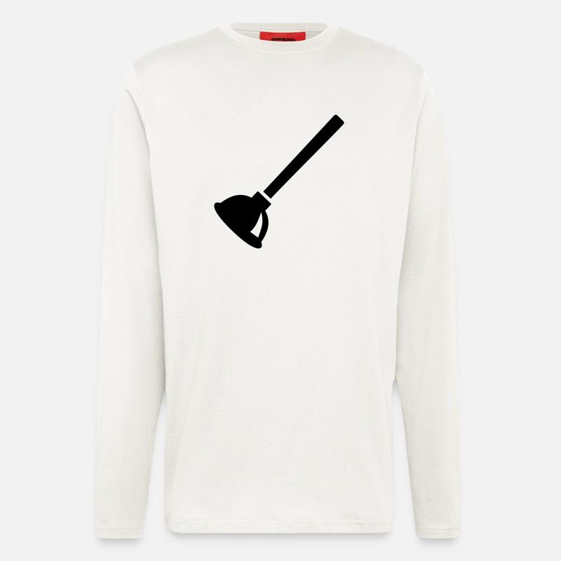 Klempner - Langarmshirt - made by SPREAD  - OFF WHITE