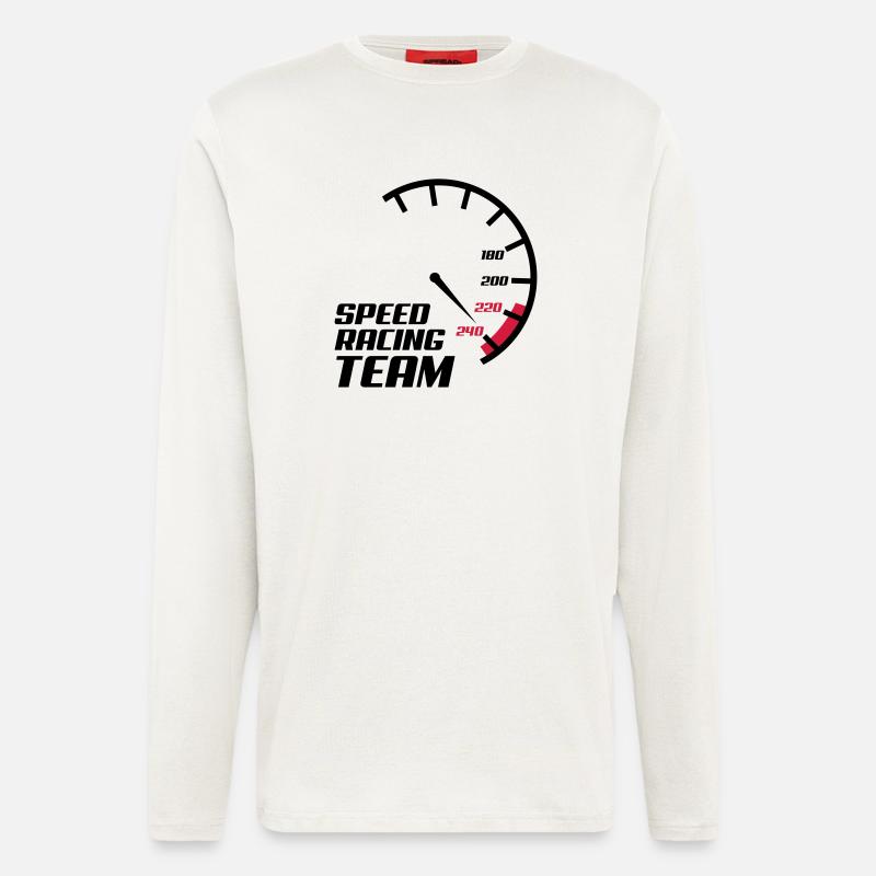 tacho2 - Langarmshirt - made by SPREAD  - OFF WHITE