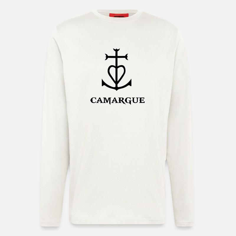 camargue - Langarmshirt - made by SPREAD  - OFF WHITE
