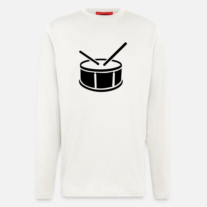Drum - Longsleeve - made by SPREAD  - OFF WHITE
