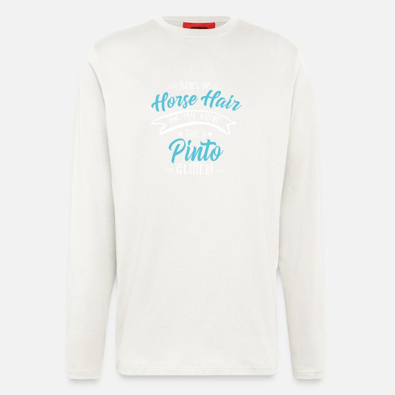 Glitter Pinto - Longsleeve - made by SPREAD  - OFF WHITE