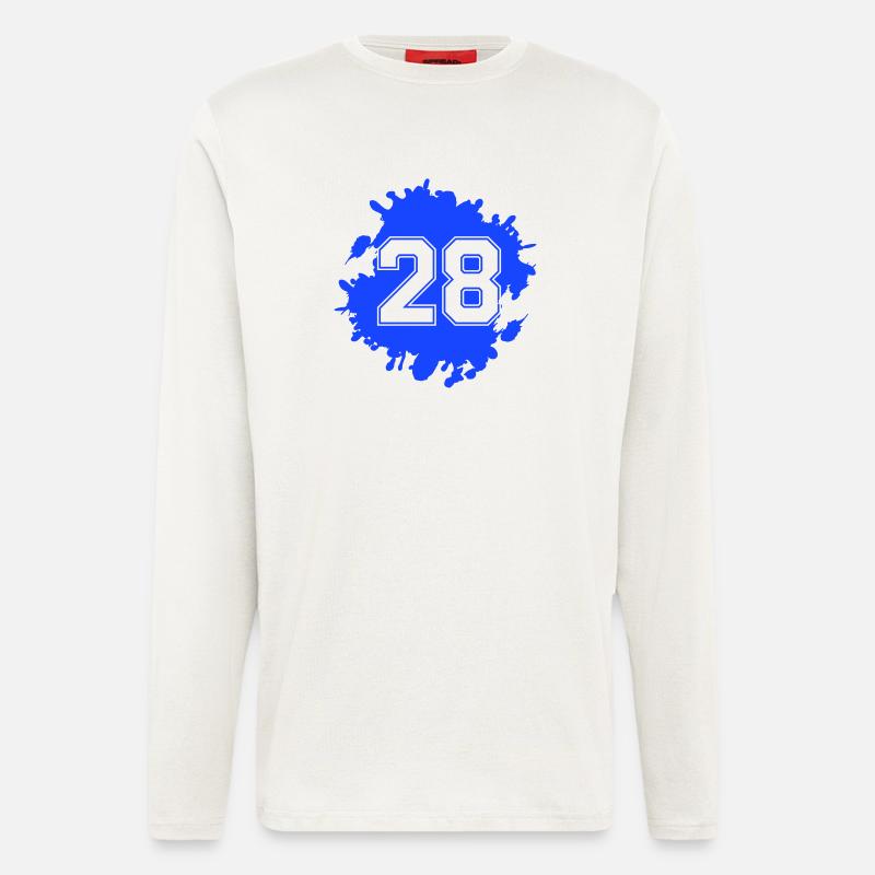 28 klecks - Langarmshirt - made by SPREAD  - OFF WHITE