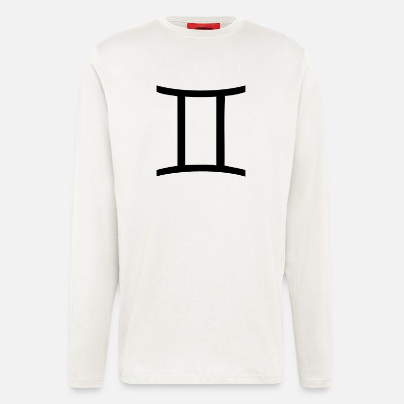Zwillinge - Langarmshirt - made by SPREAD  - OFF WHITE