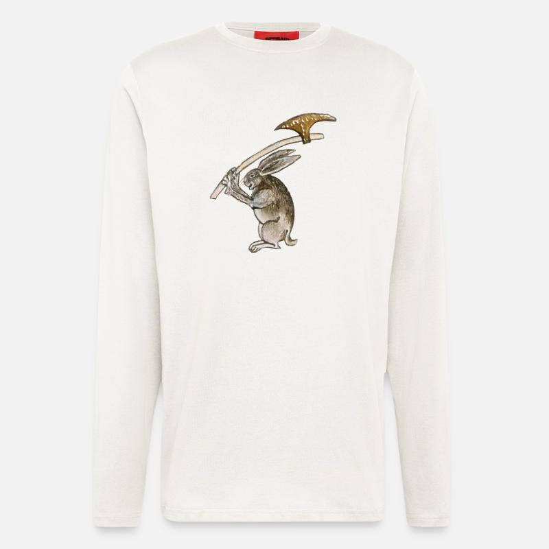 Killer Rabbit - Langarmshirt - made by SPREAD  - OFF WHITE