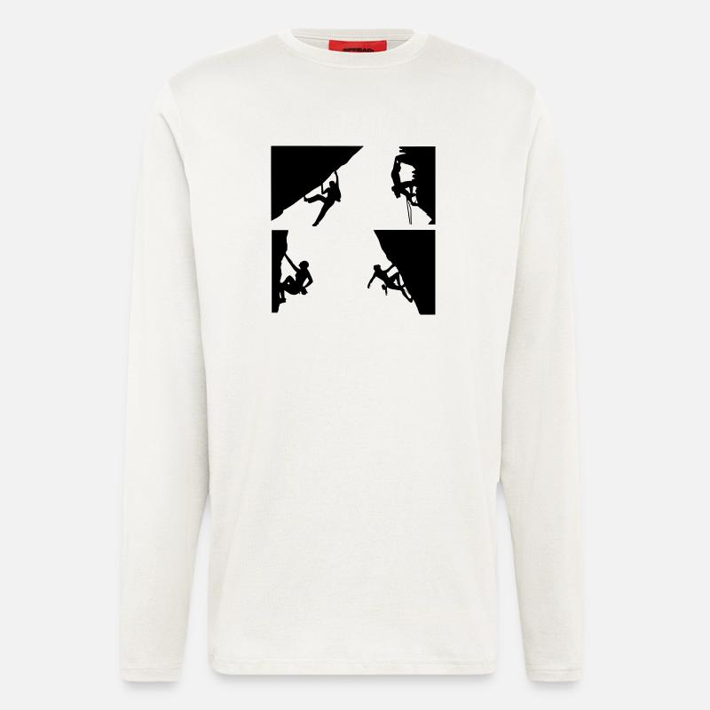 Klettern - Langarmshirt - made by SPREAD  - OFF WHITE