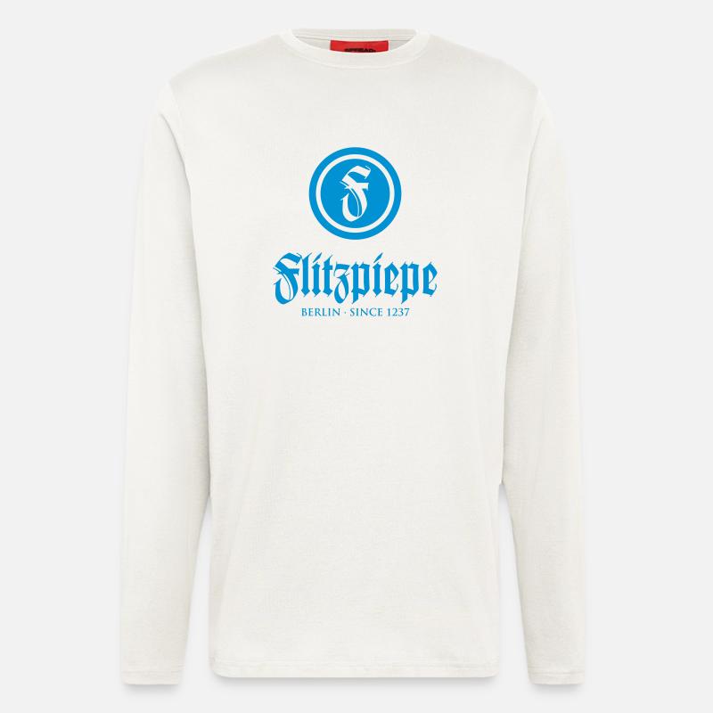 Berlin Flitzpiepe - Langarmshirt - made by SPREAD  - OFF WHITE