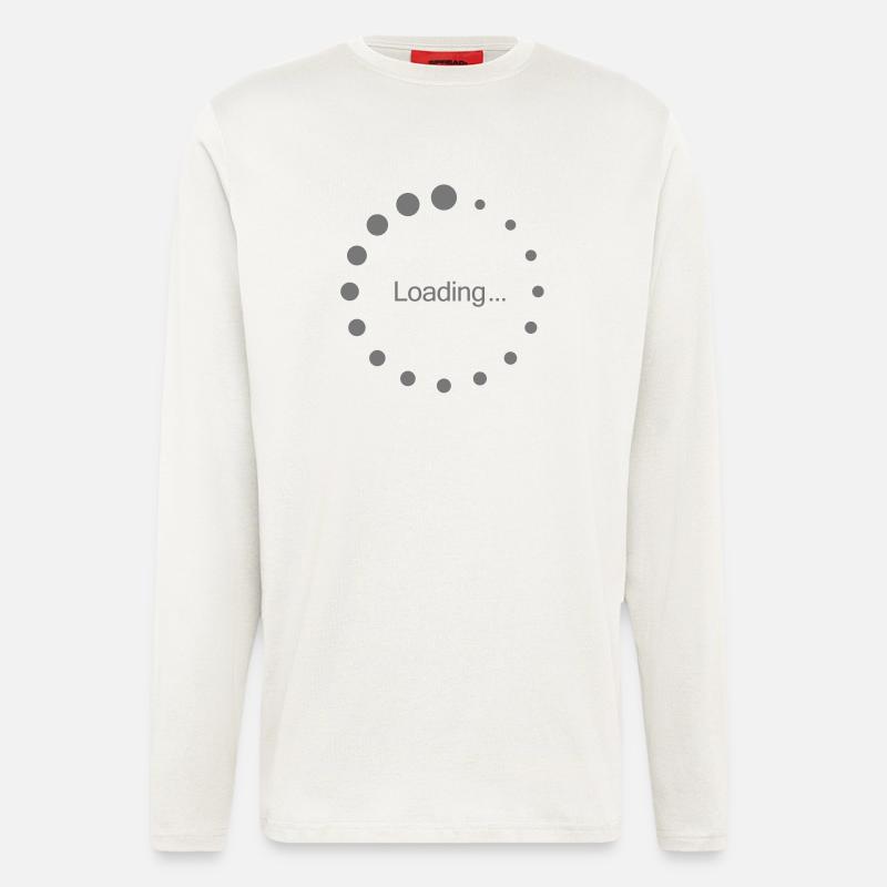 loading_circle - Longsleeve - made by SPREAD  - OFF WHITE