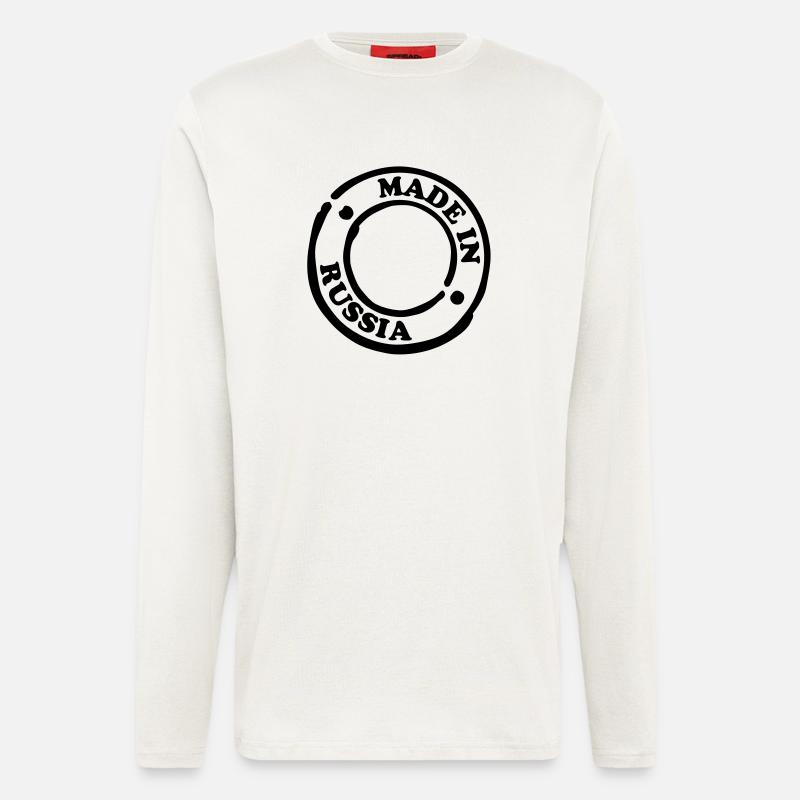 made_in_russia__f1 - Langarmshirt - made by SPREAD - OFF WHITE