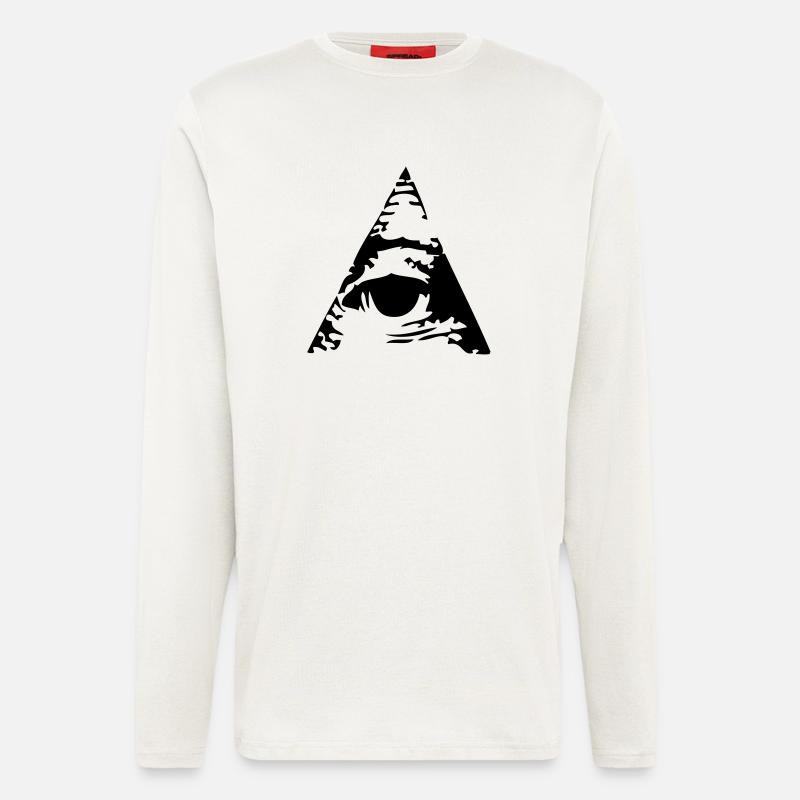 Pyramide - Langarmshirt - made by SPREAD  - OFF WHITE
