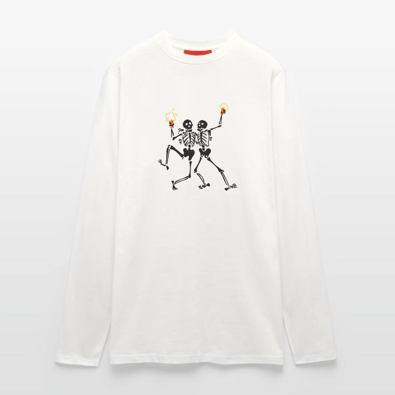 Skelette tun java Langarmshirt - made by SPREAD 