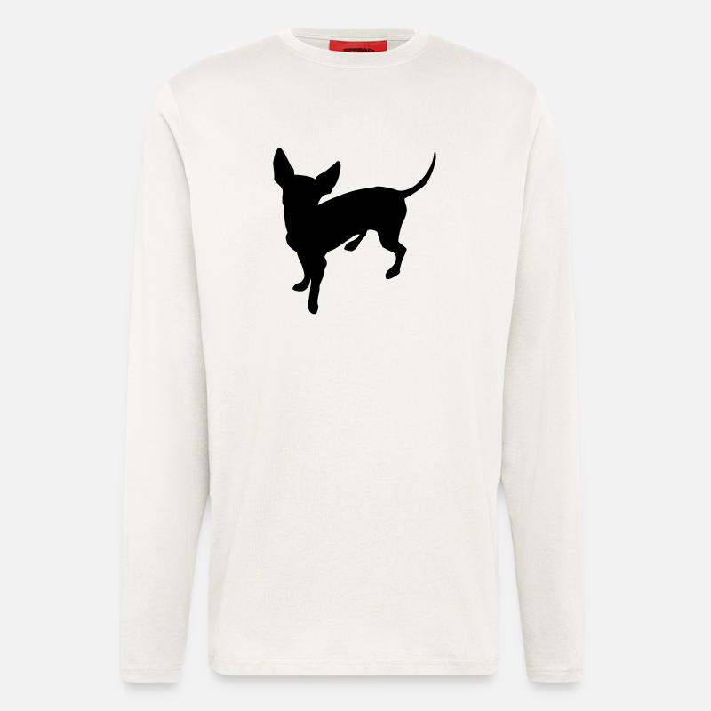 Chihuahua - Langarmshirt - made by SPREAD  - OFF WHITE