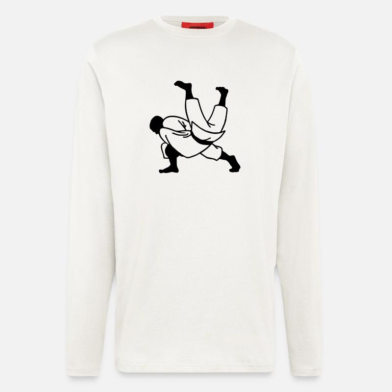 judo - Langarmshirt - made by SPREAD  - OFF WHITE