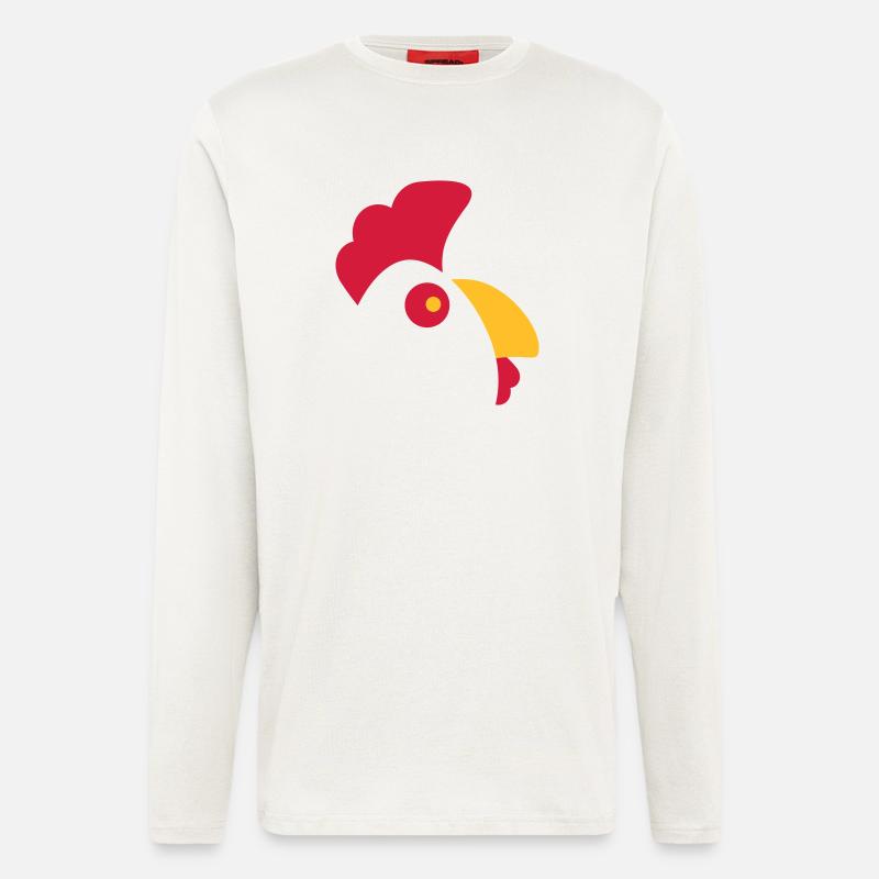 Chicken - Langarmshirt - made by SPREAD  - OFF WHITE