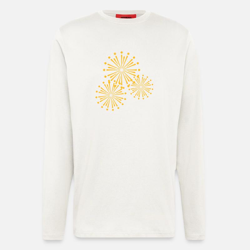 Firework Design - Longsleeve - made by SPREAD  - OFF WHITE