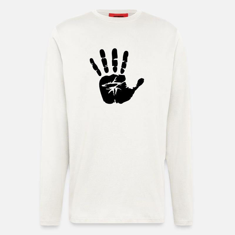 Hand - Longsleeve - made by SPREAD  - OFF WHITE