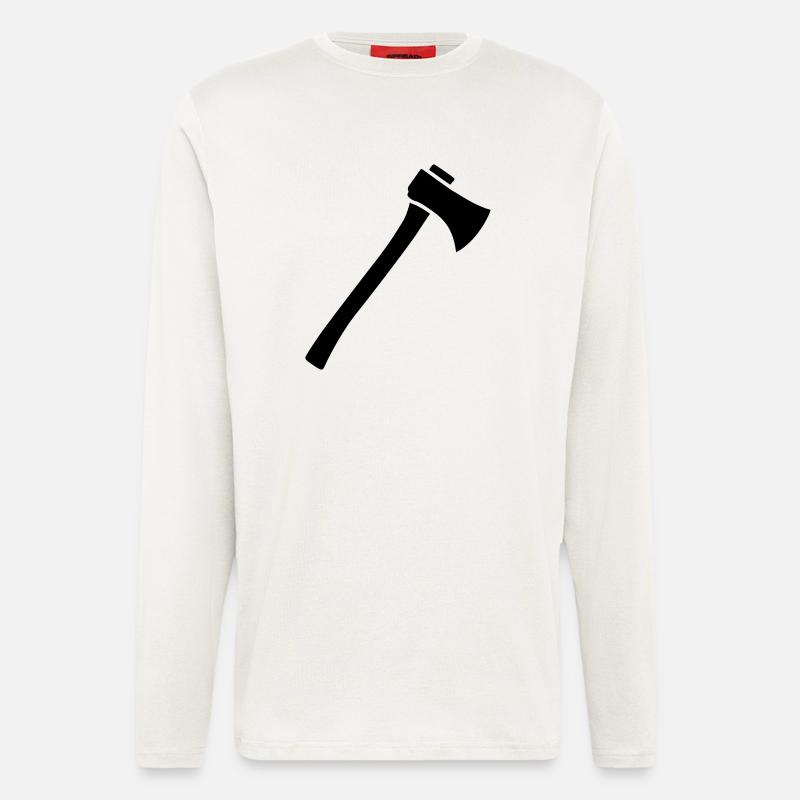 Axt - Langarmshirt - made by SPREAD  - OFF WHITE