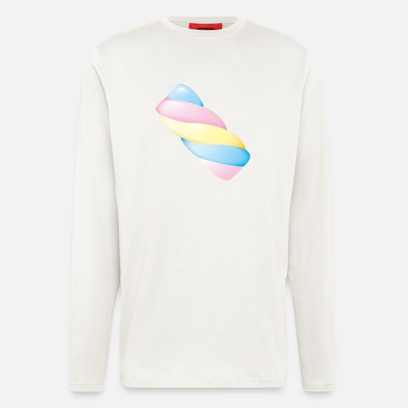 Smiley Marshmallow - Langarmshirt - made by SPREAD - OFF WHITE