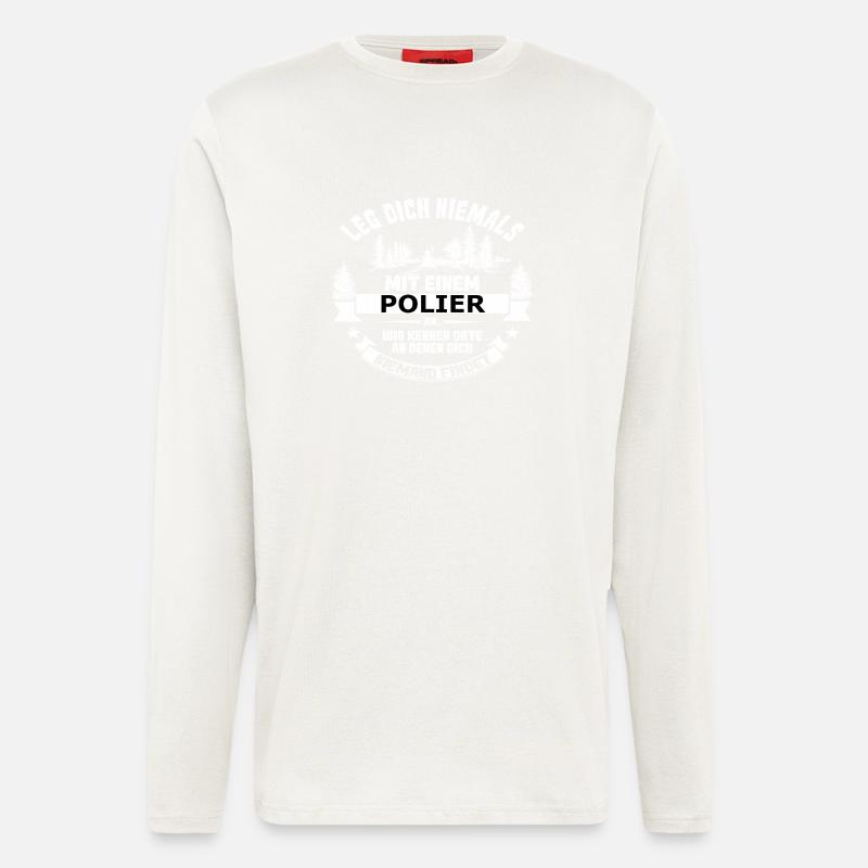 polier - Langarmshirt - made by SPREAD  - OFF WHITE