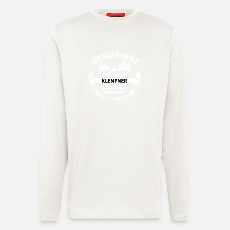 klempner - Langarmshirt - made by SPREAD  - OFF WHITE