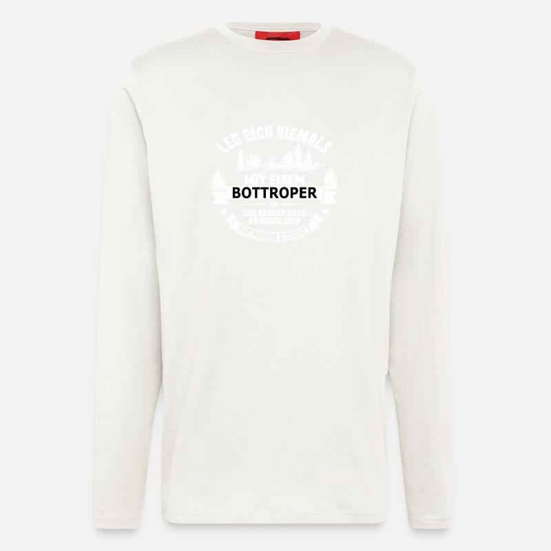 bottroper - Langarmshirt - made by SPREAD  - OFF WHITE