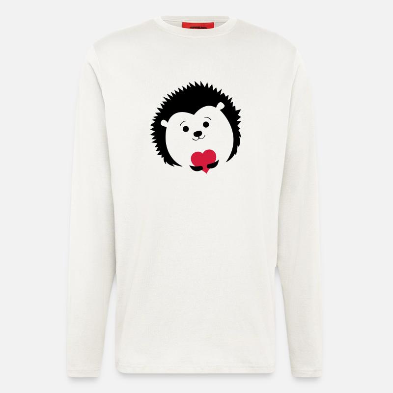 suesser_igel - Langarmshirt - made by SPREAD  - OFF WHITE
