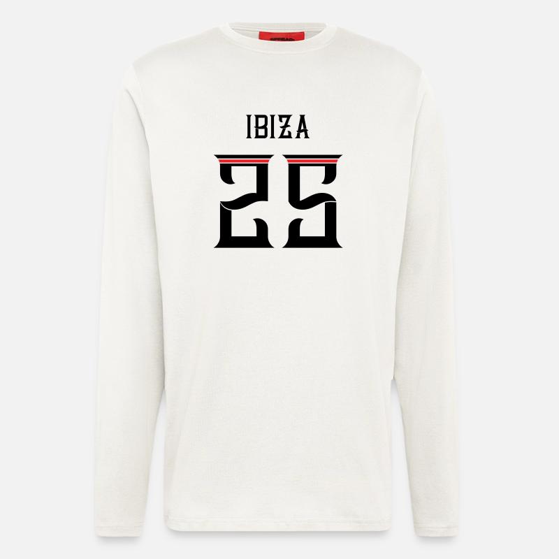 Ibiza 25 Trikot 2025 - Langarmshirt - made by SPREAD  - OFF WHITE