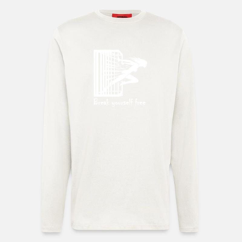 Befreien Sie sich - Langarmshirt - made by SPREAD  - OFF WHITE