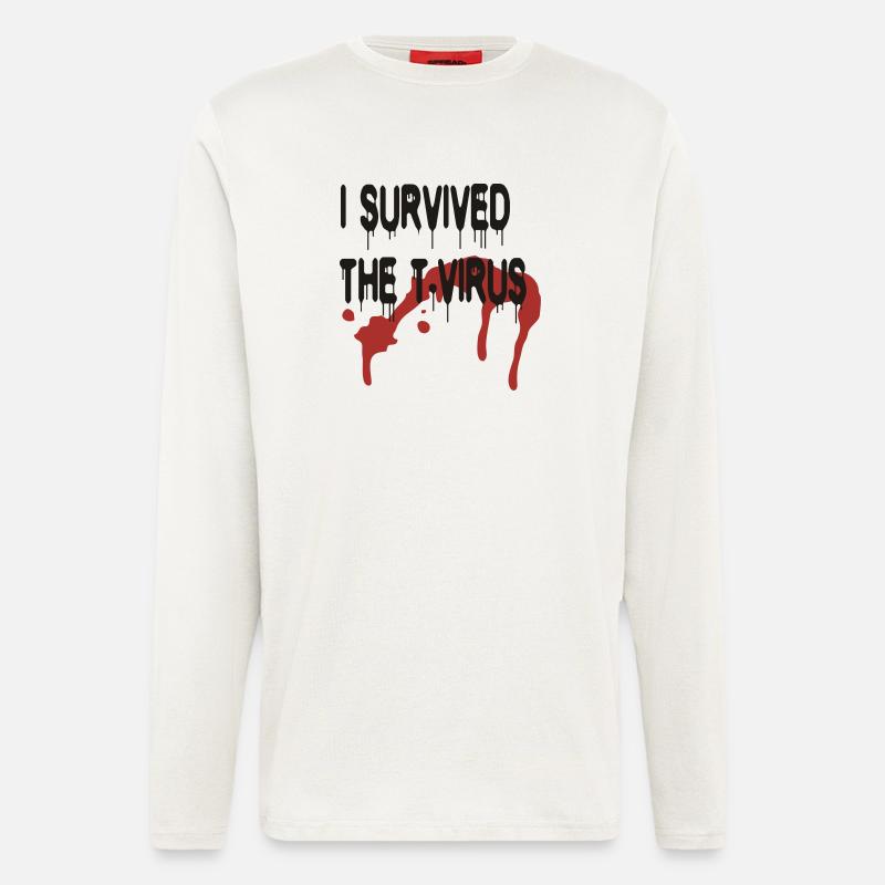 T-Virus - Langarmshirt - made by SPREAD  - OFF WHITE