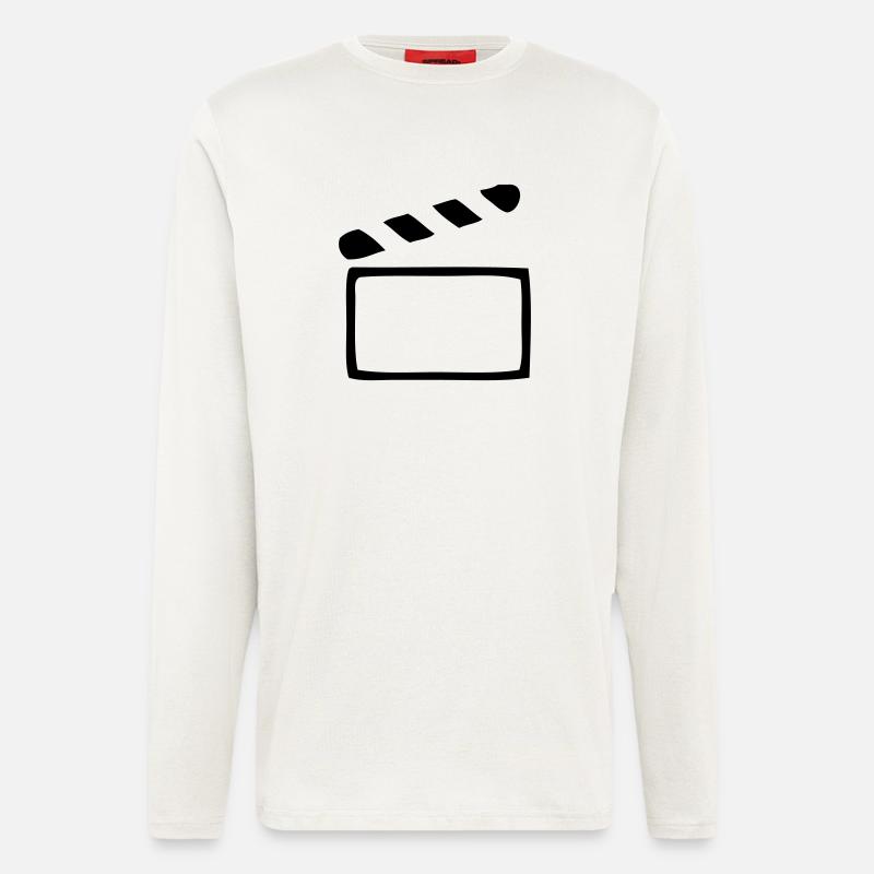 Clapperboard - Longsleeve - made by SPREAD  - OFF WHITE