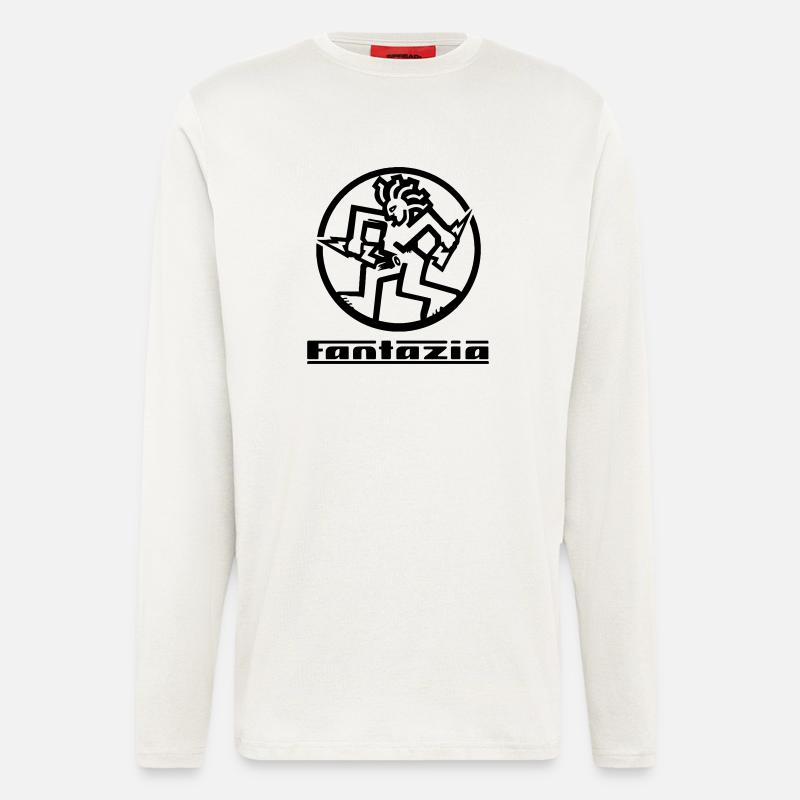 Fantazia Rund - Langarmshirt - made by SPREAD  - OFF WHITE