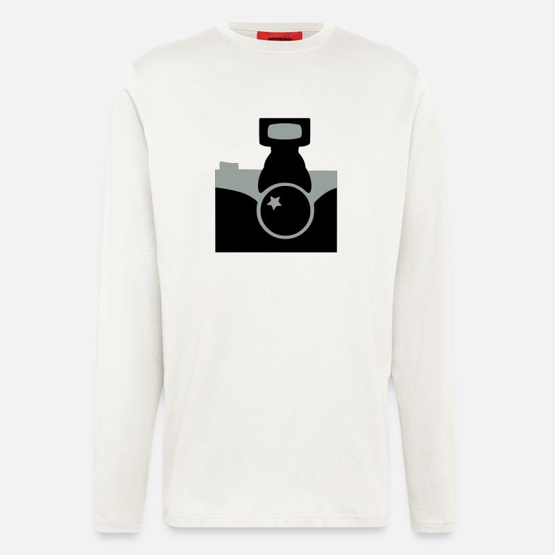 Camera - Longsleeve - made by SPREAD  - OFF WHITE