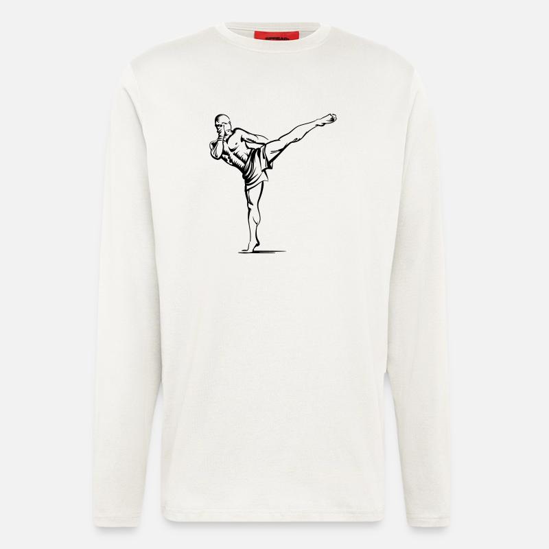 Fighter - Langarmshirt - made by SPREAD  - OFF WHITE