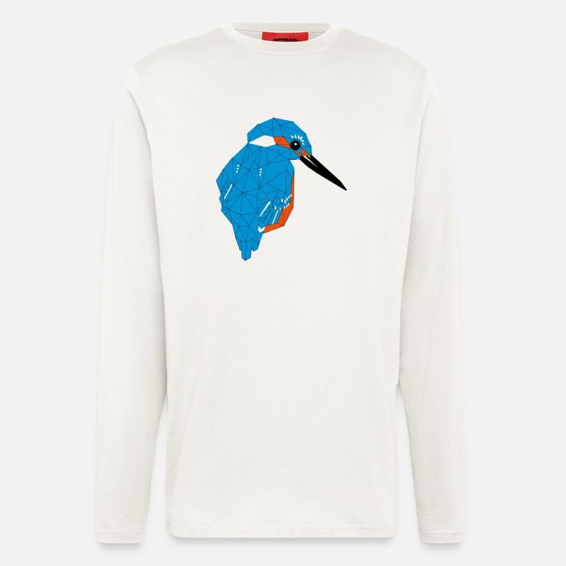 Eisvogel - Langarmshirt - made by SPREAD  - OFF WHITE